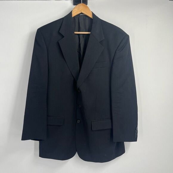 Example By Missoni Womens Three-Button Front & Chino Pant Suit Black Size 44L - Picture 2 of 13